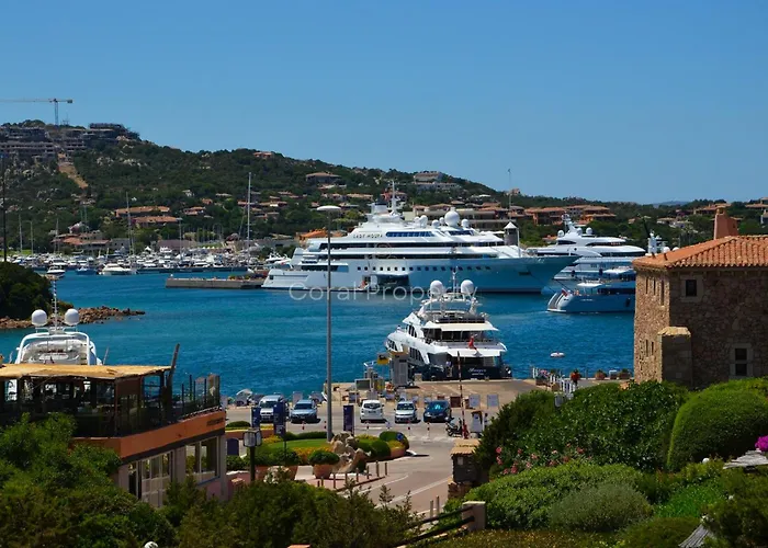 Yacht Terrace - Exclusive Waterfront View Center - By Coral * Porto Cervo